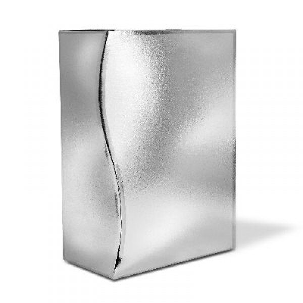 5x Geschenkverpackung "Silber" 236 x 82 x 360 mm